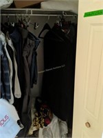 Contents Of Two Clothes, Closets, Pants, Shirts,