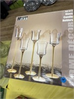 CANDLE  HOLDERS SET
