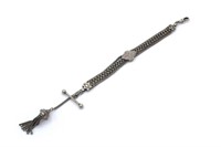 Antique silver Albertina chain
