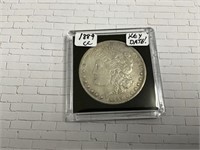 1889 CC Morgan Silver Dollar