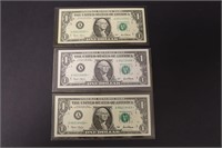 2001 $1 Star Notes