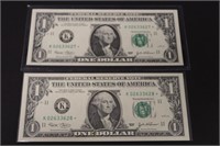 Uncirculated 2003 $1 Star Notes