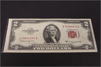 1953C Red Seal $2 Bill