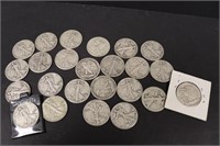 1942 Silver Walking Liberty Half Dollars