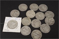 1943 Silver Walking Liberty Half Dollars