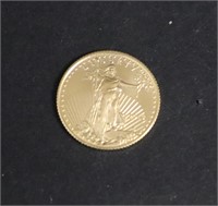 2015 $5 American Gold Eagle, 1/10 oz