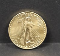 1999 $25 American Gold Eagle, 1/2 oz