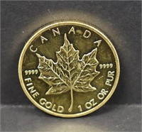 2010 1 oz Canadian Gold Maple Leaf Bullion Coin