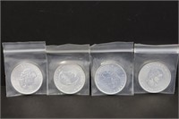 2017 1 oz Silver Maple Leaf Coins