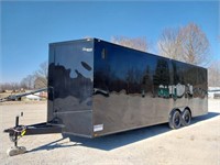 TITLED 2023 Sparticus 8.5X24' Enclosed Trailer