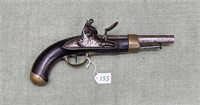 French Model 1822 Flintlock Pistol