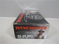 (Full Box) Winchester .44-40 Win. 200gr. Soft