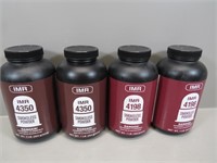 (4 Full Cans) IMR 4350 and 4198 Smokeless Powder-