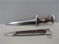WWII German SA Dagger and Scabbard – ricasso