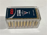 50 rounds of CCI maxi mag 22 WMR total metal