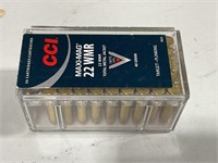 47 rounds of CCI maxi mag 22 WMR total metal