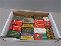 (16 Boxes) Vintage .22 Cal. Ammunition in Short,