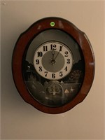 Small World quartz clock with hourly sound - made