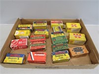 (15 Boxes) Vintage .22 Cal. Ammunition in Short,