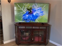 LG 55" TV with stand - contents not included