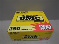 (200 Rounds) Remington UMC .40 S&W 180gr. MC