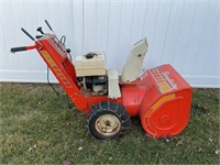 Simplicity 860 snowblower with electric start and