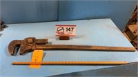 Pipe wrench 48 in
