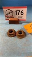 Wagon axle nuts 1 3/8 left and right thread