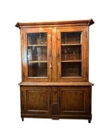 Two Piece French Cupboard