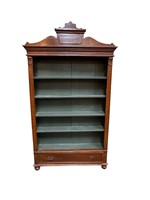 Painted Wooden Book Case w/Drawer