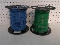 2 partial spools 10AWG wire