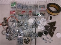 screws, bolts, hardware, air cleaner, strut clamps