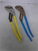16" Klein & Channel lock pliers