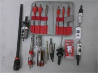 drill bits, hole saws, arbors