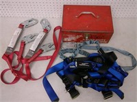 fall protection harness & lanyard