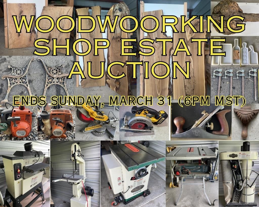 Woodworking Shop Estate Auction