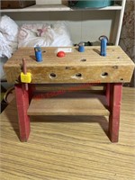 Vtg children’s work bench  (Con1)
