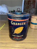 Original Granger Pipe Tobacco tin  (Con1)