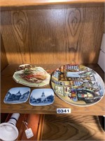 Decorative plates (back room)