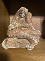 Stone figure (back room)