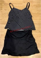 Lands End Swim Top and Skirt Size 22W (Madison)