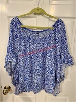 Women’s Off The Shoulder Blouse Size 2X (Madison)