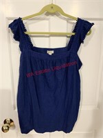 Style and Co. Blue Tank Size XXL (Madison)