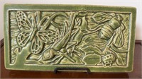 Pewabic Pottery Detroit Tile 2010, 11”x6”