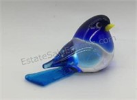 Tiny Murano Glass Bird 1.5”