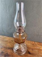 GIANT Pressed Base Oil Lamp