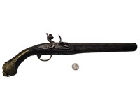 Vintage Antique Flintlock Pistol Replica 408