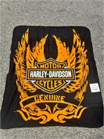 Harley Davidson 50"x60" Fleece Throw Blanket