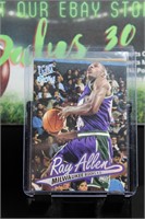 1996-97 Fleer Ultra Rookie Ray Allen #60 Refractor