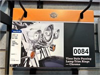 Harley Davidson Visor Passing Lamp Trim Ring